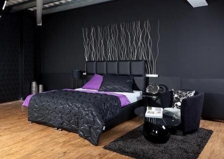 Luxusní čalouněná postel PROXY