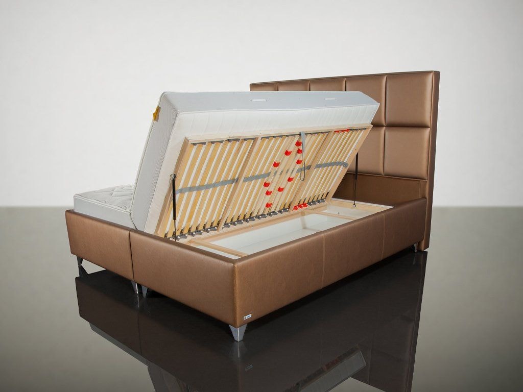 Luxusní čalouněná postel PROXY