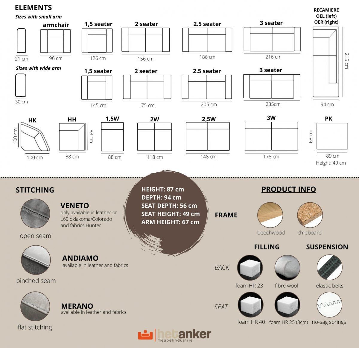 Sedací souprava Andiamo