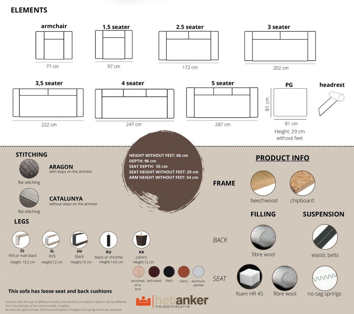 Sedací souprava Aragon