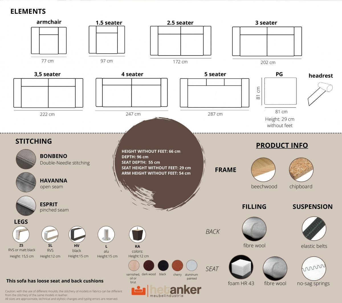 Sedací souprava Bonbeno