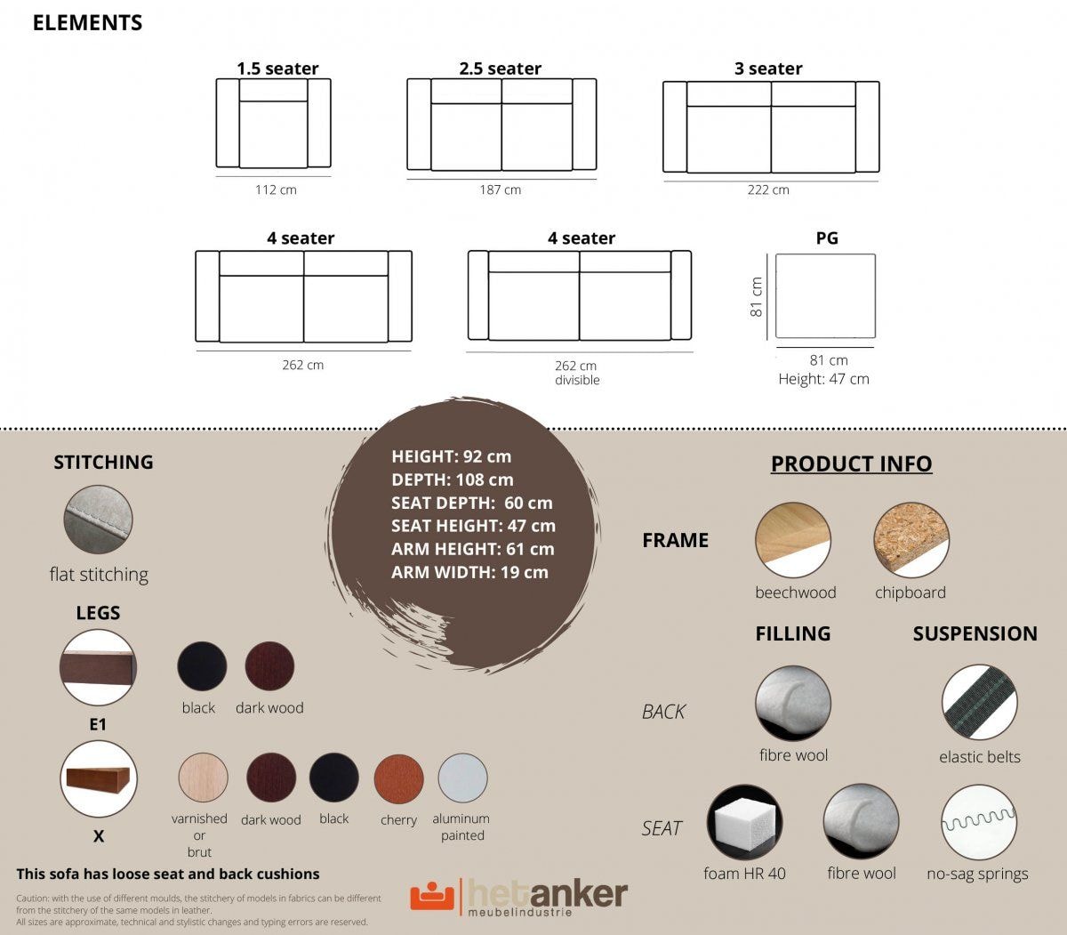 Sedací souprava Hunter