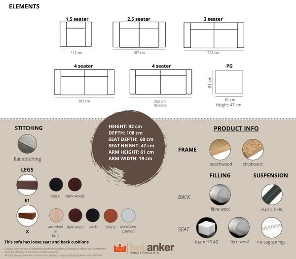 Sedací souprava Hunter