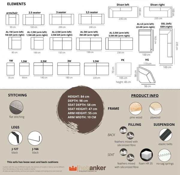 Sedací souprava Jackson