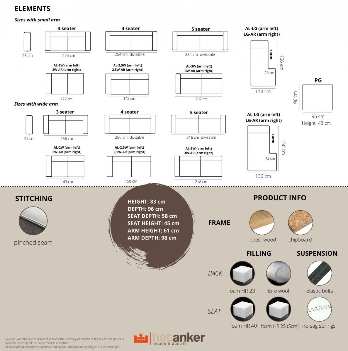 Sedací souprava Lungo