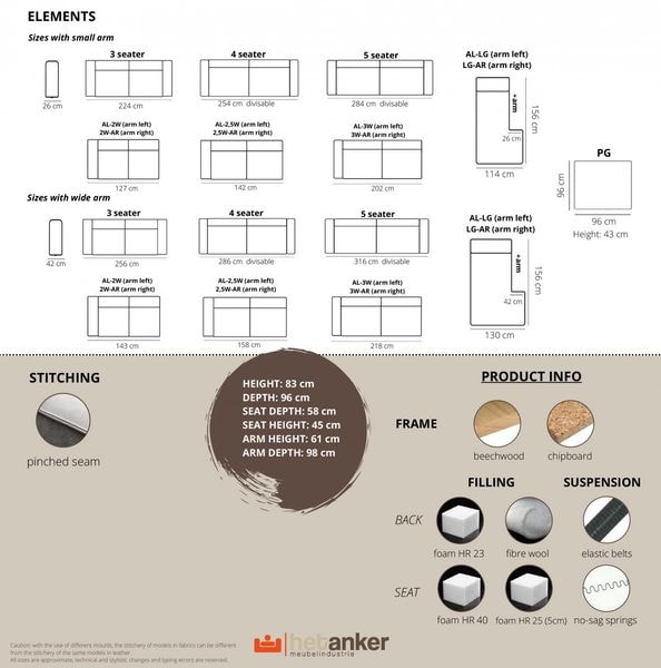 Sedací souprava Lungo