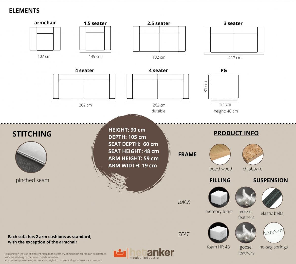 Sedací souprava Napels