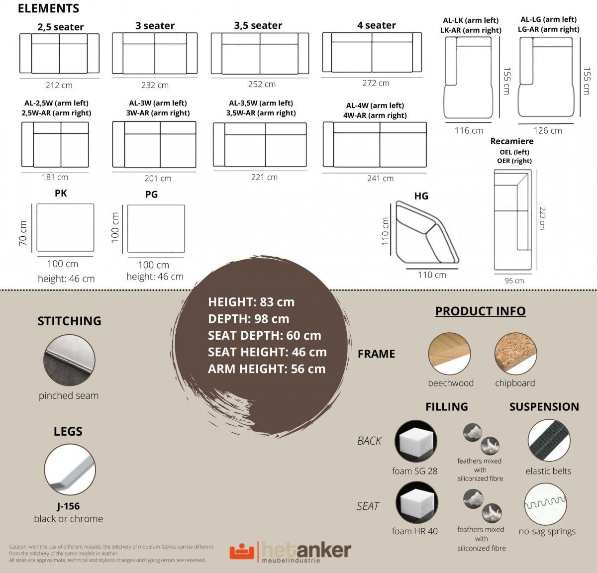 Sedací souprava Newport