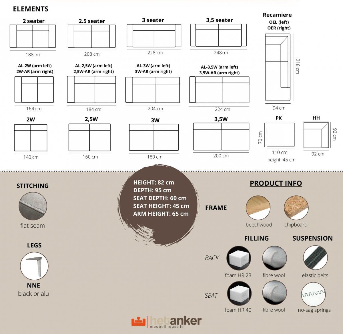 Sedací souprava Utah