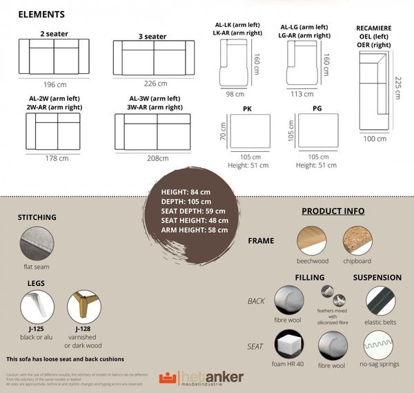 Sedací souprava Pittsburgh