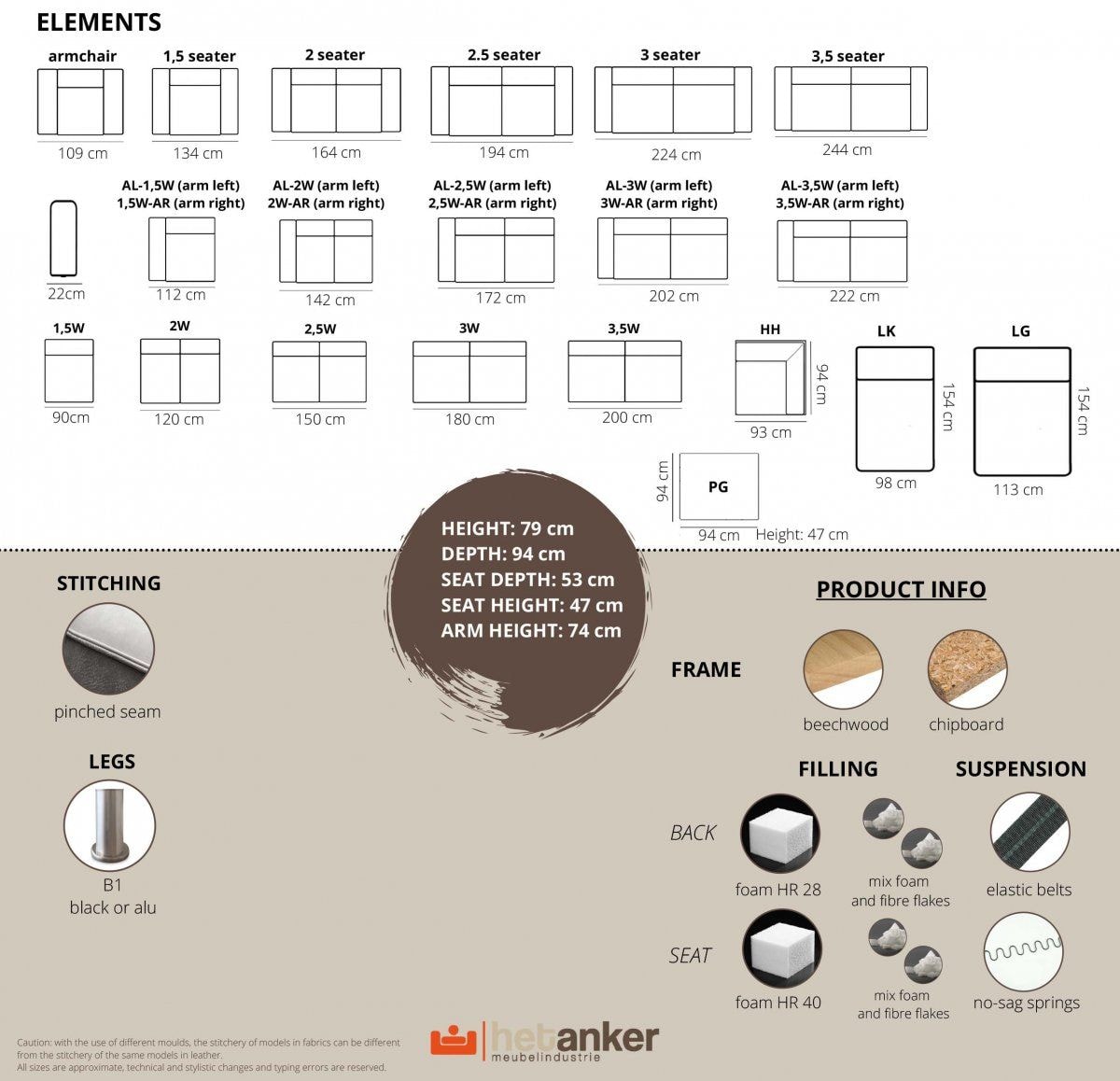Sedací souprava Portobello
