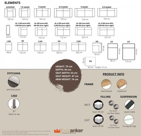 Sedací souprava Portobello