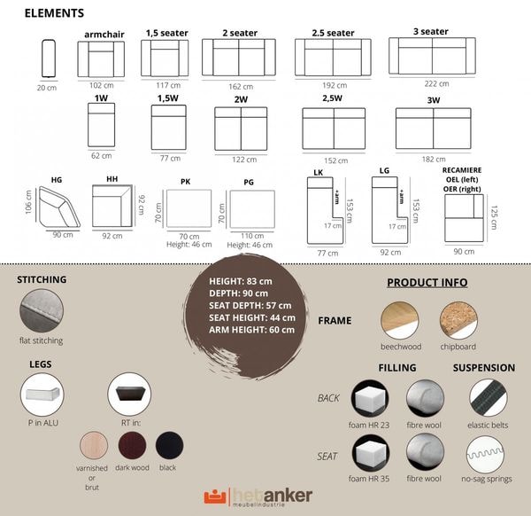 Sedací souprava Riverton