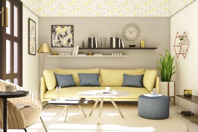 Žlutý obývací pokoj: Jak ho zařídit? | Bytcentrum